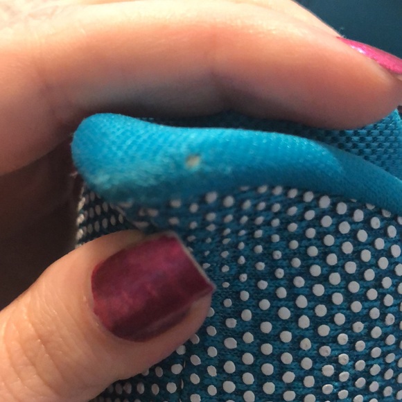 Nike Air Zoom Mens BB  Teal and White Basketball Shoes size 11 - Picture 12 of 13